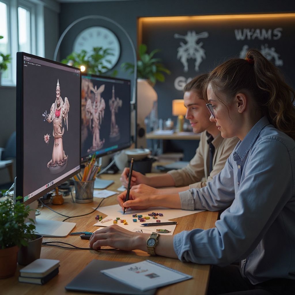 3D character modeling class