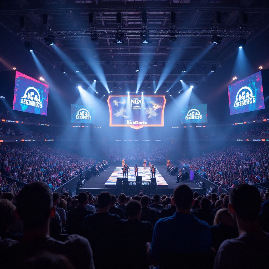 Professional esports tournament