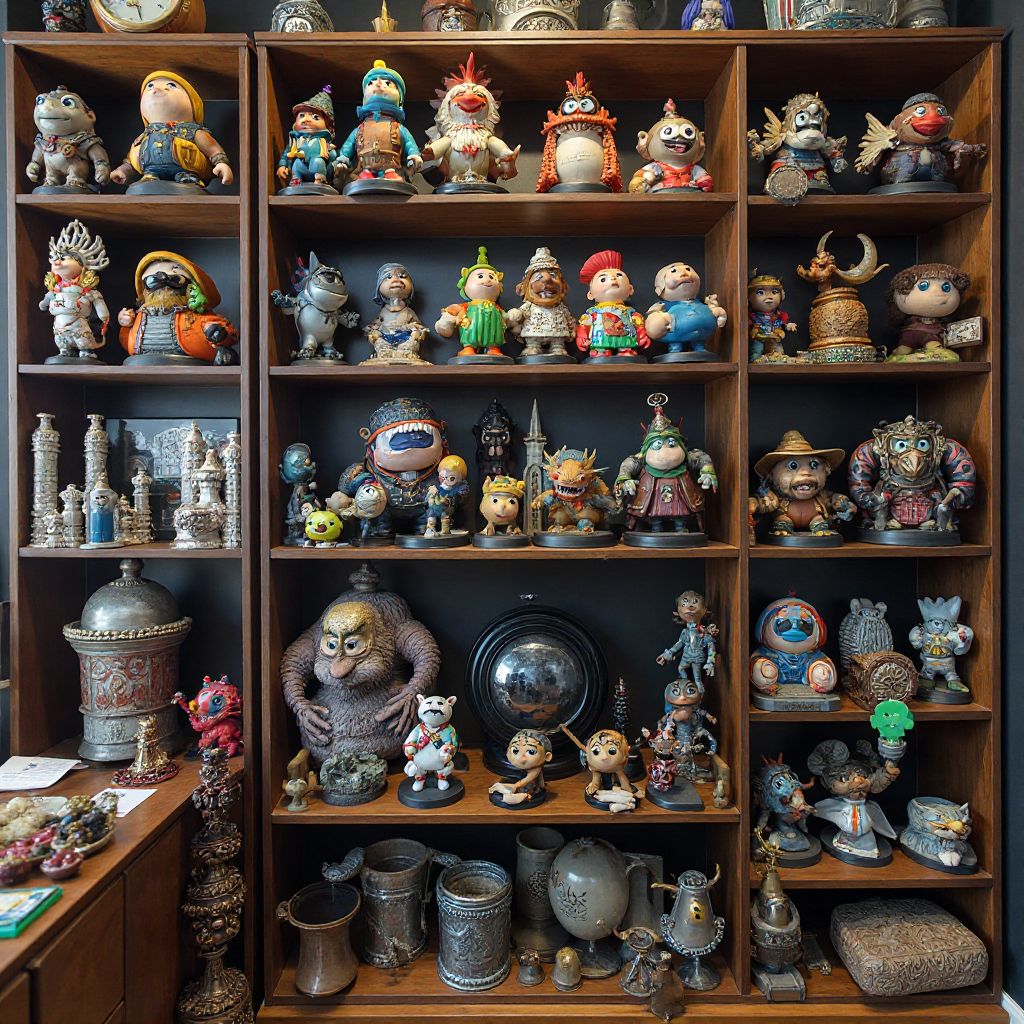 Gaming merchandise and collectibles