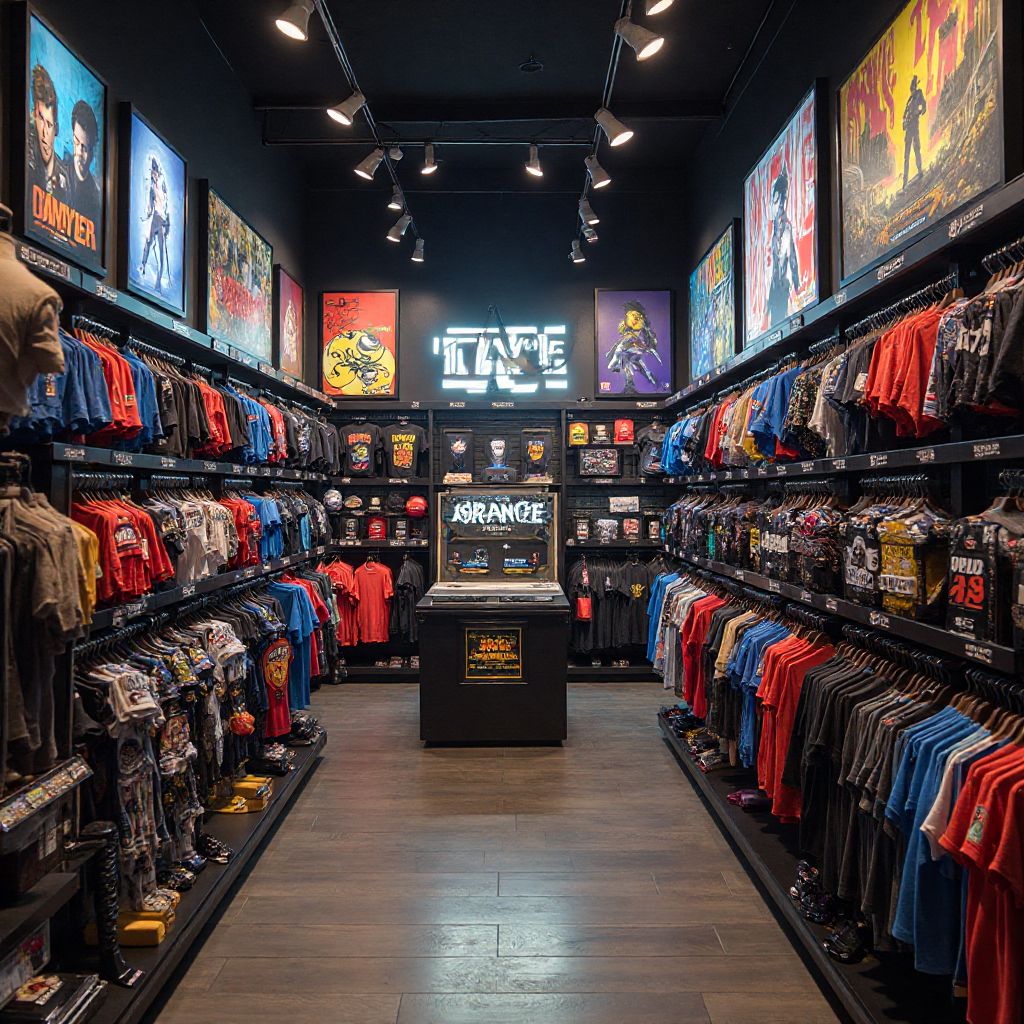 Gaming merchandise and collectibles
